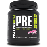 NutraBio PRE Workout Powder - Sustained Energy, Mental Focus, Endurance - Clinically Dosed Formula - Beta Alanine, Creatine, Caffeine, Electrolytes - Dragonfruit Candy