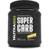 NutraBio Super Carb - Complex Carbohydrate Supplement Powder - Cluster Dextrin and Electrolytes for Performance Enhancement & Muscle Recovery - Pineapple